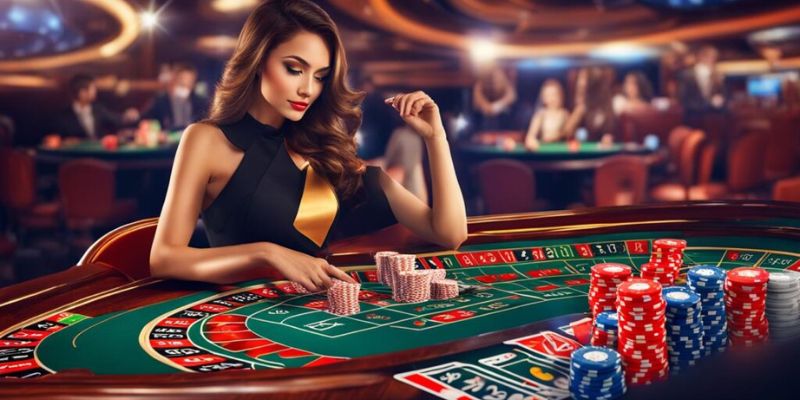 Những cô nàng dealer nóng bỏng tại sảnh SA